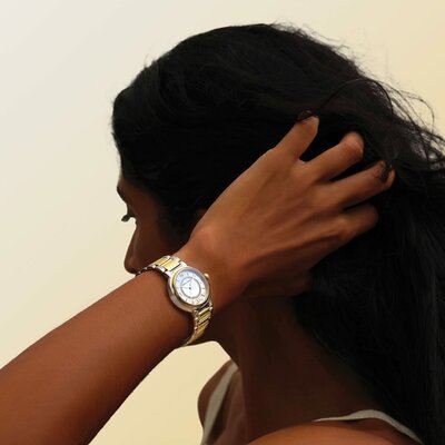 Maurice Lacroix Fiaba Round Quartz Ladies FA1104-SSY13-B20-1