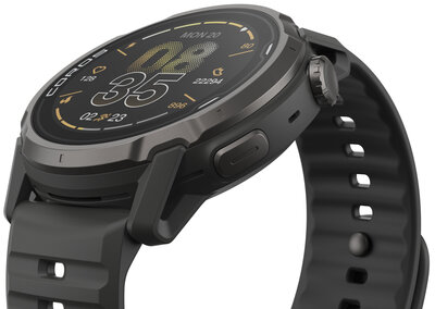 Coros Apex 4 42mm Black / Silicone band