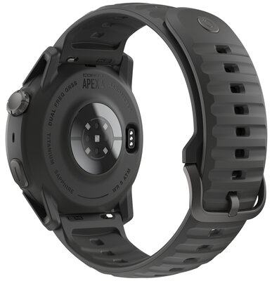 Coros Apex 4 46mm Black / Silicone band