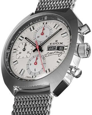 Edox Sportsman Automatic Chronograph 01132 3G BEAN Juan Manuel Fangio Limited Edition 115pcs (+ zamienny pasek)