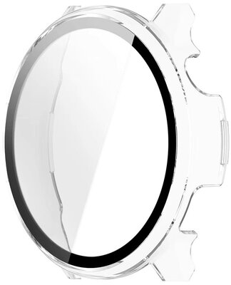 Osłona ochronna (pro Garmin Venu 4, 41mm), plastikowy, przezroczysty  + szkiełko