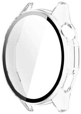 Osłona ochronna (pro Huawei Watch GT 6, 46mm), plastikowy, przezroczysty  + szkiełko