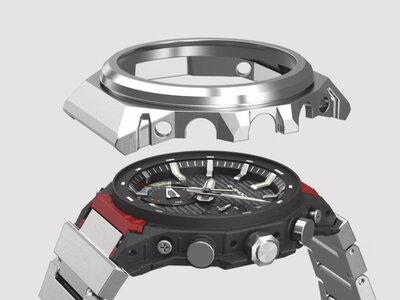 Casio G-Shock G-Steel GST-B1000D-1AER Carbon Core Guard