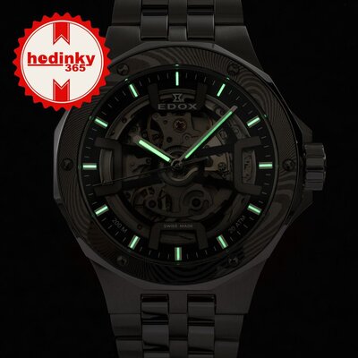 Edox Delfin Mecano 85310-3dm-ngin Limited Edition 300pcs (+ rotomat)