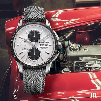 Maurice Lacroix Pontos Pontos S Automatic Chronograph PT6038-SSL2H-130-A (+ zamienny pasek)