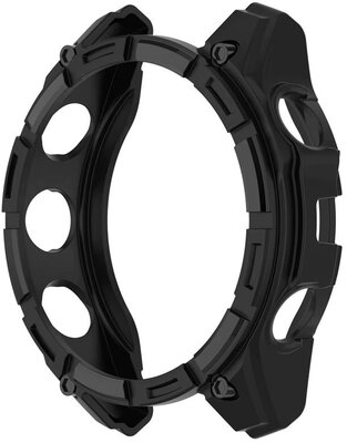 Osłona ochronna (pro Garmin Tactix 8 AMOLED, 47mm), silikonowy, czarny