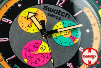 Swatch Neon Seppia SB02B104