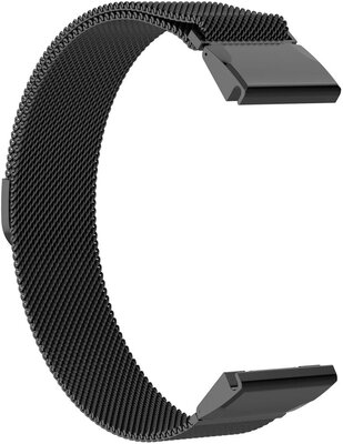 bransoleta ze stali nierdzewnej Ricardo Muriana 22mm, Black, QuickFit