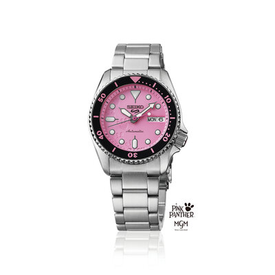 Seiko 5 Sports Automatic SRPM07K1 Pink Panther Limited Edition 9999pcs (+ zamienny pasek)