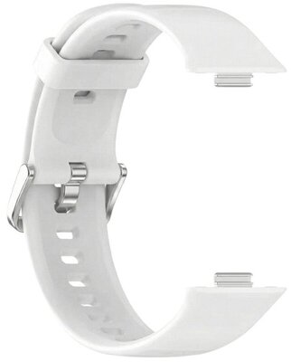 Silikonowy pasek Ricardo (pro Huawei Watch Fit 3, 4, 4 Pro), biały V2