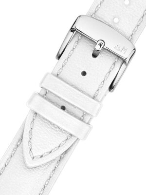 Skórzany pasek Morellato Alghero 6168E45.017 M, biały