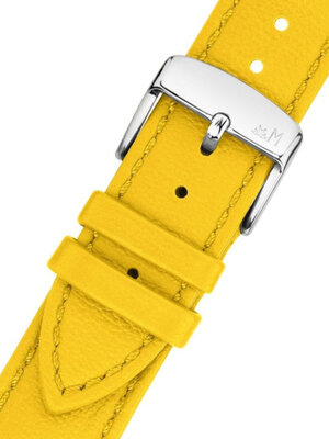 Skórzany pasek Morellato Alghero 6168E45.098 M, żółty
