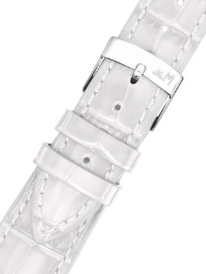 Skórzany pasek Morellato Bayon 6167C54.017 M, biały