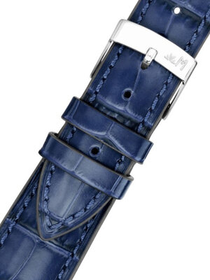 Skórzany pasek Morellato Bayon 6167C54.062 M, niebieski