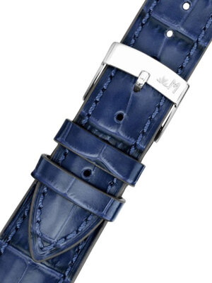 Skórzany pasek Morellato Bayon 6167C54.062 S, niebieski