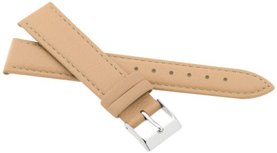 Skórzany pasek JVD R41442 18mm, brązowy