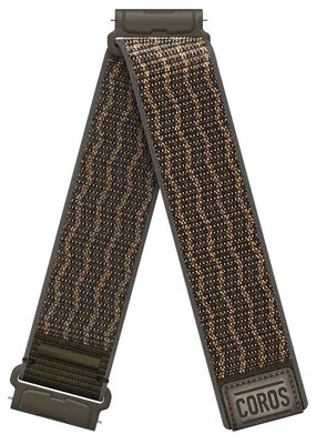 Nylonowy pasek Coros (pro Nomad), brązowy, Quick Release
