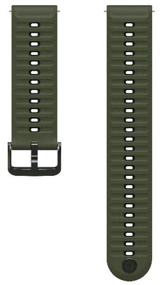 Silikonowy pasek Coros (pro Nomad), zielony, Quick Release, przedłużona długość