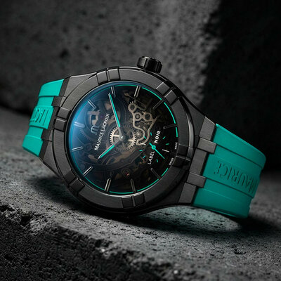 Maurice Lacroix Aikon Automatic Skeleton AI6028-DLB0B-030-H Label Noir Limited Edition 100pcs (+ zamienny pasek)