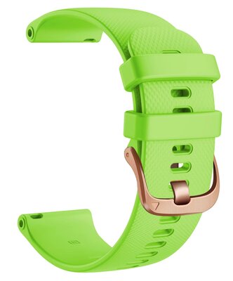 Pasek silikonowy Ricardo Aprica 18mm, Green, Quick Release