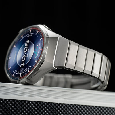 Bransoleta tytanowa Ricardo Crévacol (do Huawei Watch GT 6 Pro), QuickFit, Silver