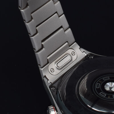 Bransoleta tytanowa Ricardo Crévacol (do Huawei Watch GT 6 Pro), QuickFit, Silver
