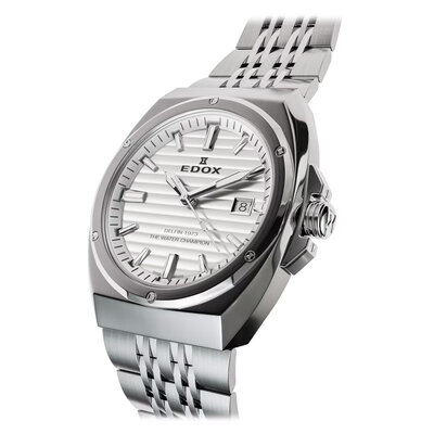 Edox Delfin 1973 Date Quartz 53032-3M-AIN