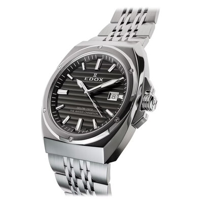 Edox Delfin 1973 Date Quartz 53032-3M-NIN