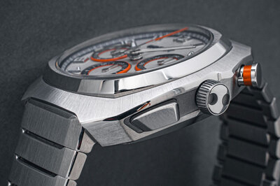 Robot Robotic One Silver 2501ST01 Automatic Chronograph (+ zamienny pasek)