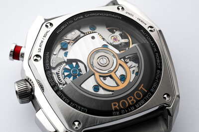 Robot Robotic One Silver 2501ST01 Automatic Chronograph (+ zamienny pasek)