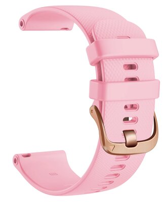 Pasek silikonowy Ricardo Aprica 20mm, Pink, Quick Release
