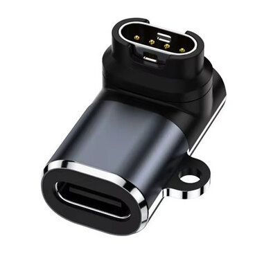 Adapter USB-C do zegarków Garmin, zakrzywiony
