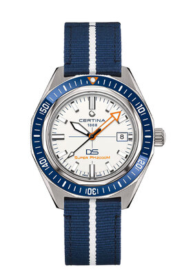 Certina DS Super PH2000M Automatic Powermatic 80 C050.607.44.011.02 (+ zamienny pasek)