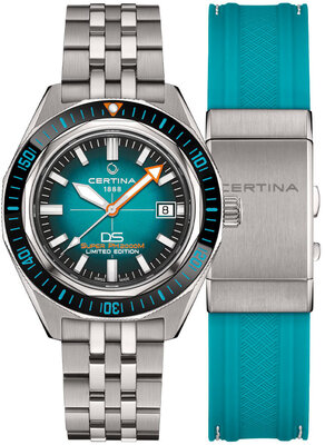 Certina DS Super PH2000M Automatic Powermatic 80 C050.607.44.041.10 Limited Edition 1959 pcs (+ zamienny pasek)