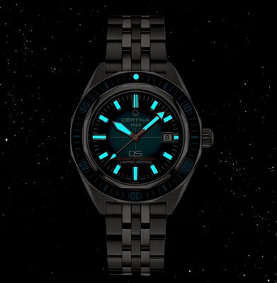 Certina DS Super PH2000M Automatic Powermatic 80 C050.607.44.041.10 Limited Edition 1959 pcs (+ zamienny pasek)