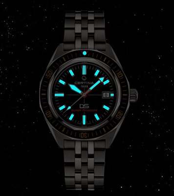 Certina DS Super PH2000M Automatic Powermatic 80 C050.607.44.051.02 (+ zamienny pasek)