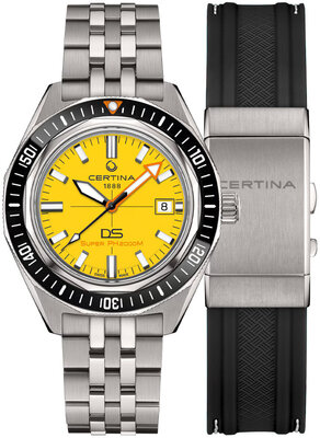 Certina DS Super PH2000M Automatic Powermatic 80 C050.607.44.361.02 (+ zamienny pasek)