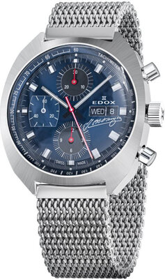 Edox Sportsman Automatic 01132-3BU-BUGN Fangio Limited Edition 115pcs (+ zamienny pasek)