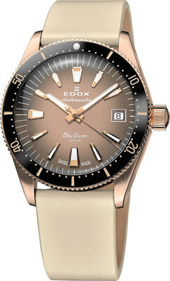 Edox SkyDiver 38 Date Automatic 80131-37rnc-vdbei (+ zamienny pasek)