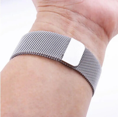Bransoleta ze stali nierdzewnej Ricardo Champoluc 20mm, Silver, QuickFit