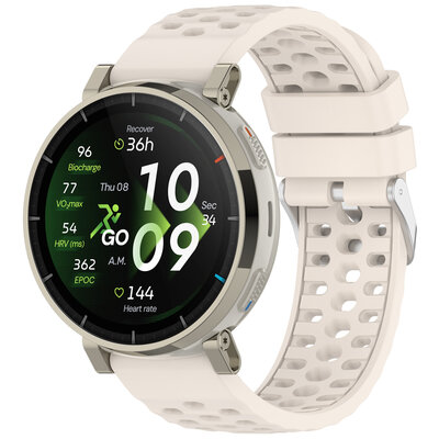 Silikonowy pasek Amazfit 20 mm (pro Active 3 Premium), Cream