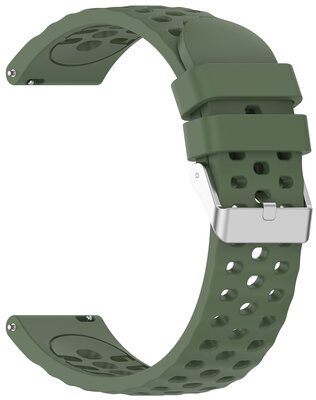 Silikonowy pasek Amazfit 20 mm (pro Active 3 Premium), Dark Green