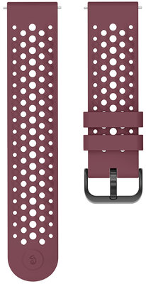 Silikonowy pasek Amazfit 22 mm (pro Active Max), Burgundy
