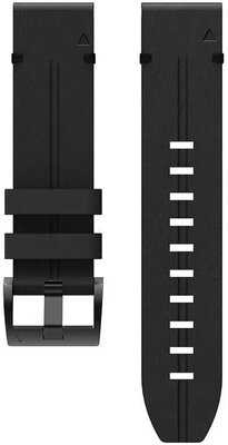 pasek skórzany Ricardo Colfosco 20mm, Black, QuickFit