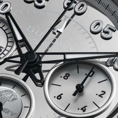 Bulova Archive Series "Shelby" Racer Chronograph Quartz 96K118 Limited Edition 9999pcs (+ zamienny pasek)