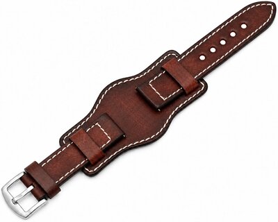 Skórzany pasek Ricardo Asti premium, Red, Quick Release