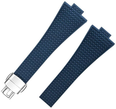 Silikonowy pasek Ricardo Ivrea premium 12mm (pro Tissot PRX), Blue
