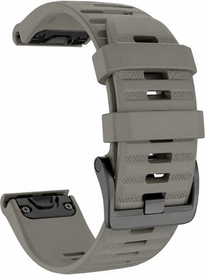 Silikonowy pasek Ricardo Livigno 20mm, Gray, QuickFit
