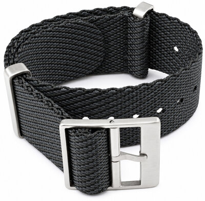 Pasek tekstylny Ricardo Mantova premium, Gray, NATO