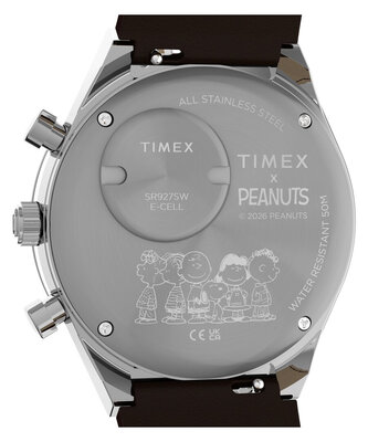 Timex Q Timex Reissue x Peanuts Snoopy Quartz Chronograph TW6A04400UK